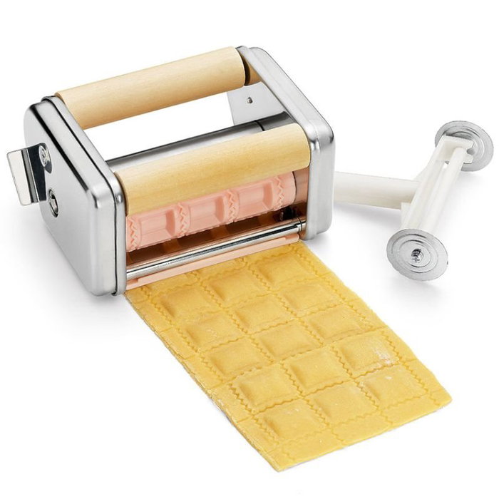 Laica APM007 Rodillo de Corte Doble para Ravioli 30x30 mm